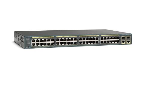 Cisco WS-C2960+48TC-L Networking Switch